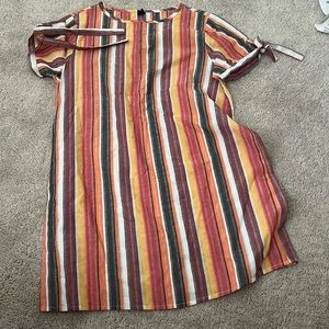 casual striped dress